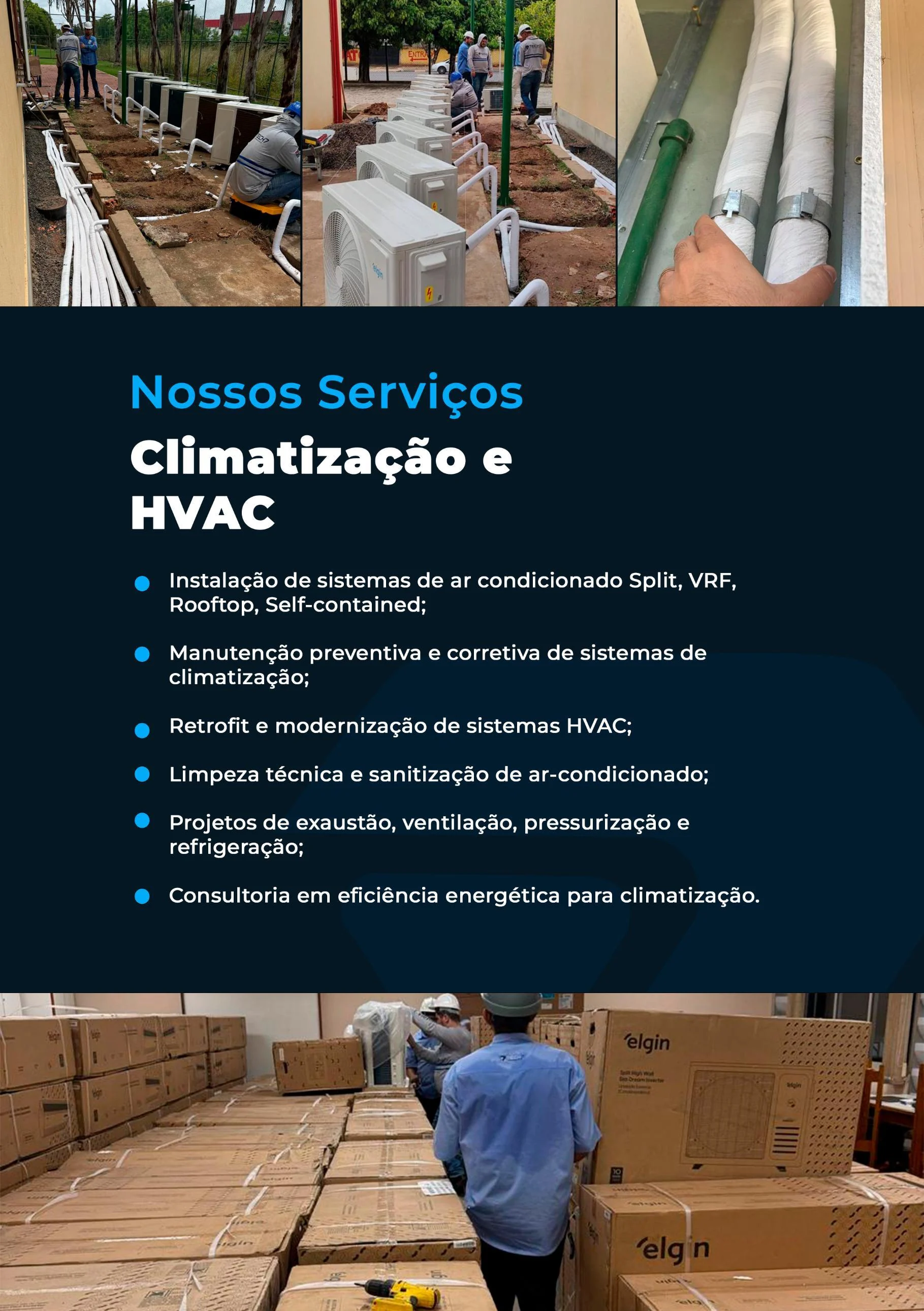 Acervo institucional da TECH7 Engenharia