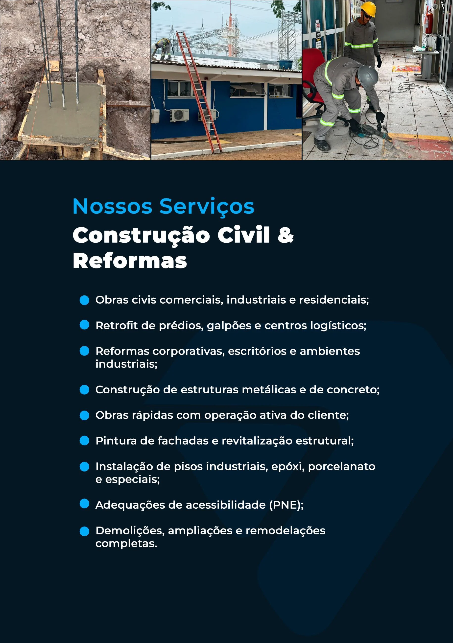 Acervo institucional da TECH7 Engenharia